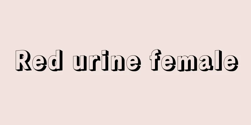 Red urine female