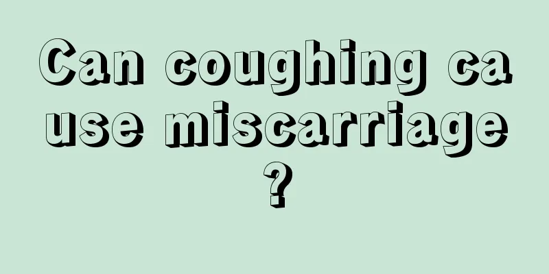 Can coughing cause miscarriage?