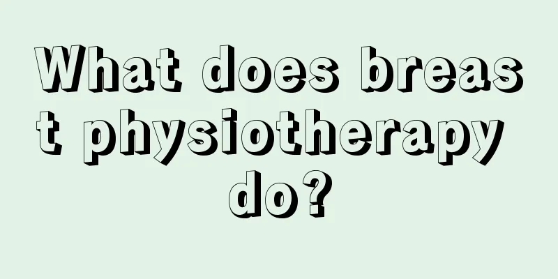 What does breast physiotherapy do?