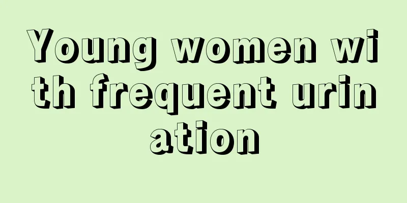 Young women with frequent urination