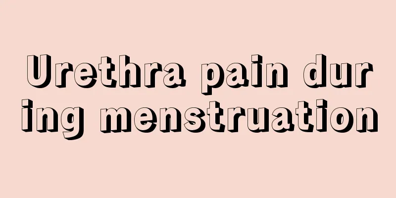 Urethra pain during menstruation