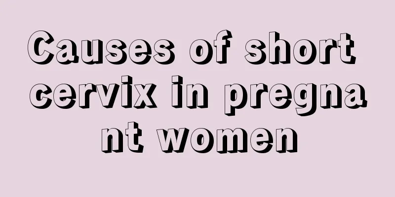 Causes of short cervix in pregnant women