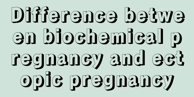 Difference between biochemical pregnancy and ectopic pregnancy