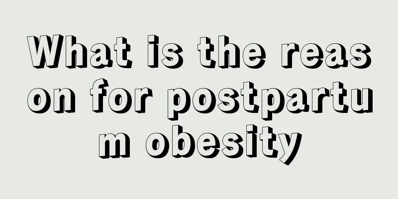 What is the reason for postpartum obesity