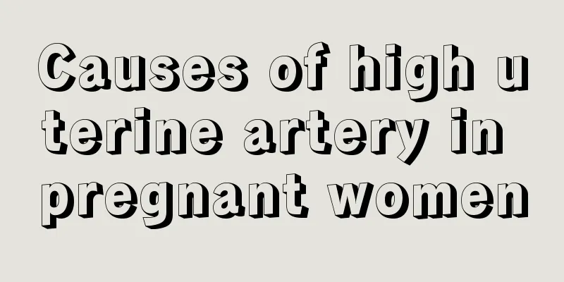 Causes of high uterine artery in pregnant women