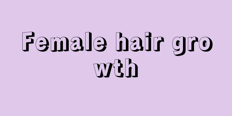 Female hair growth