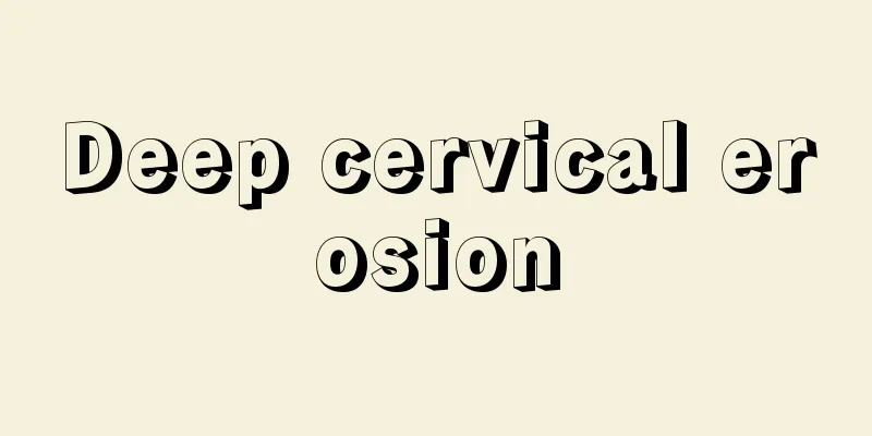 Deep cervical erosion