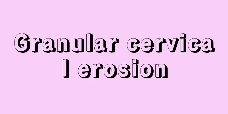 Granular cervical erosion