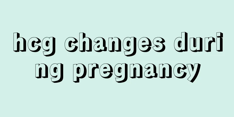 hcg changes during pregnancy