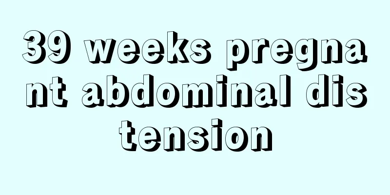 39 weeks pregnant abdominal distension