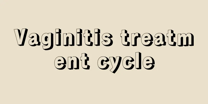 Vaginitis treatment cycle