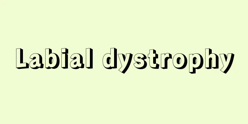 Labial dystrophy