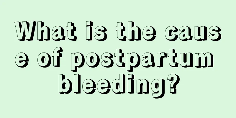 What is the cause of postpartum bleeding?