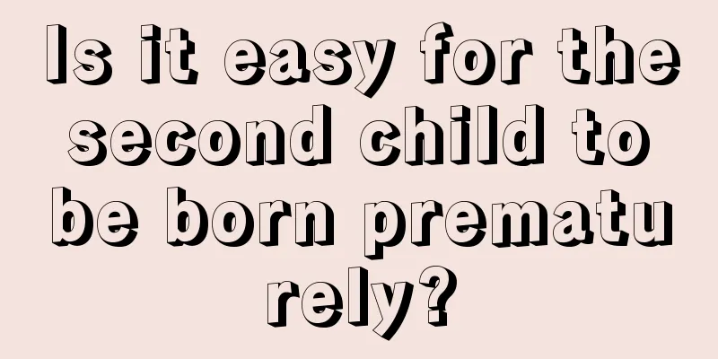 Is it easy for the second child to be born prematurely?