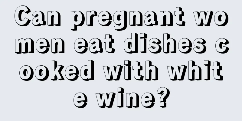 Can pregnant women eat dishes cooked with white wine?