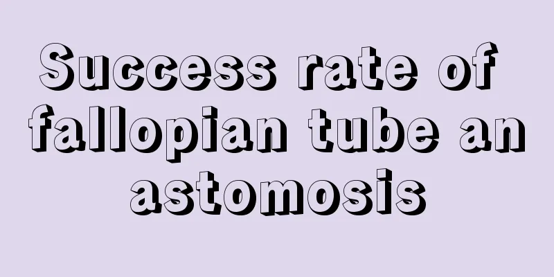 Success rate of fallopian tube anastomosis