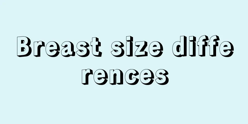 Breast size differences