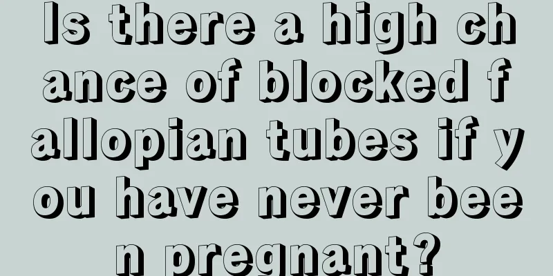 Is there a high chance of blocked fallopian tubes if you have never been pregnant?