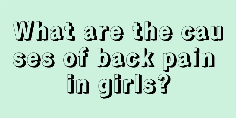 What are the causes of back pain in girls?