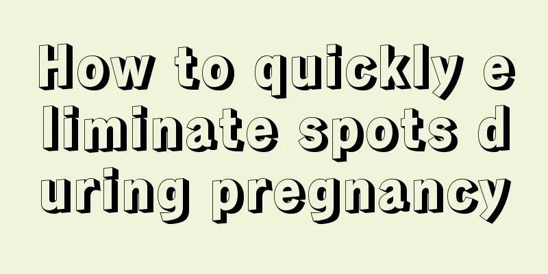 How to quickly eliminate spots during pregnancy