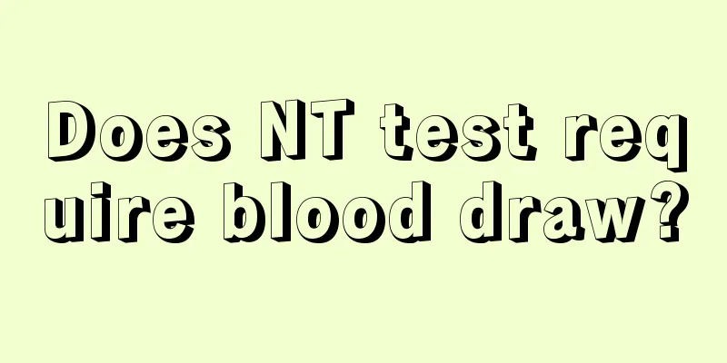 Does NT test require blood draw?