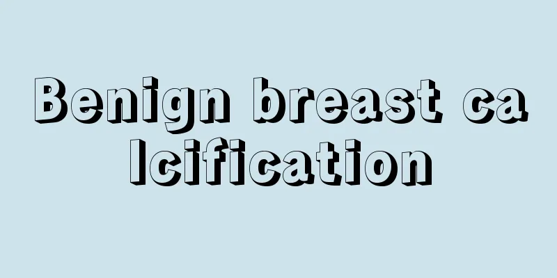 Benign breast calcification