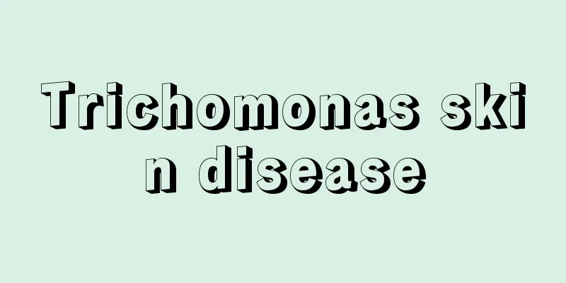 Trichomonas skin disease