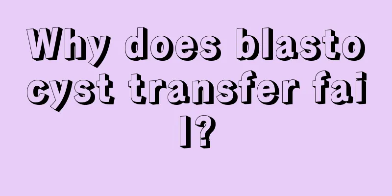 Why does blastocyst transfer fail?