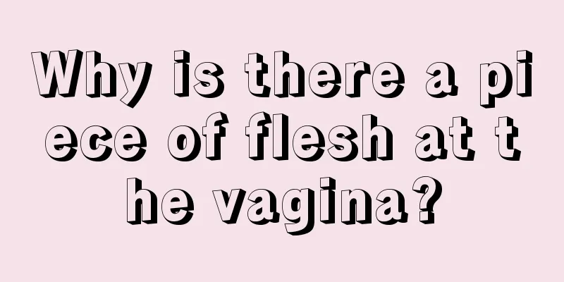 Why is there a piece of flesh at the vagina?