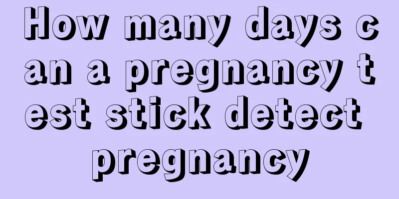 How many days can a pregnancy test stick detect pregnancy