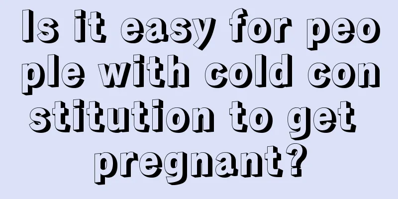 Is it easy for people with cold constitution to get pregnant?