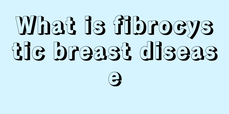 What is fibrocystic breast disease