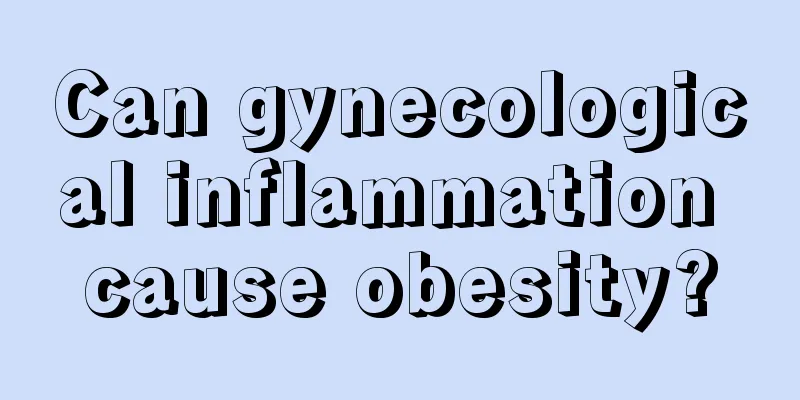 Can gynecological inflammation cause obesity?