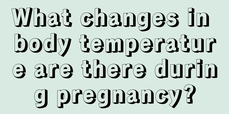 What changes in body temperature are there during pregnancy?