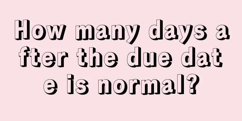 How many days after the due date is normal?