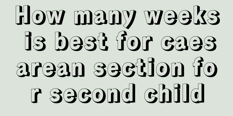 How many weeks is best for caesarean section for second child