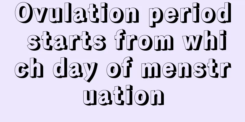 Ovulation period starts from which day of menstruation