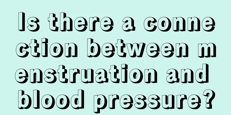 Is there a connection between menstruation and blood pressure?