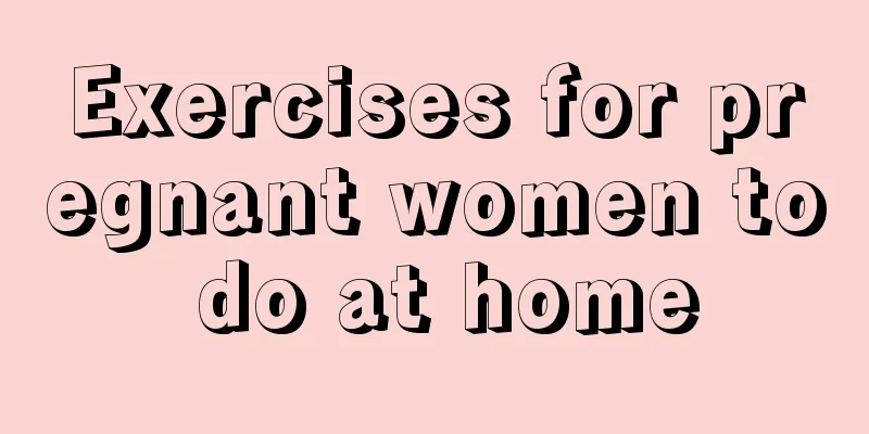 Exercises for pregnant women to do at home