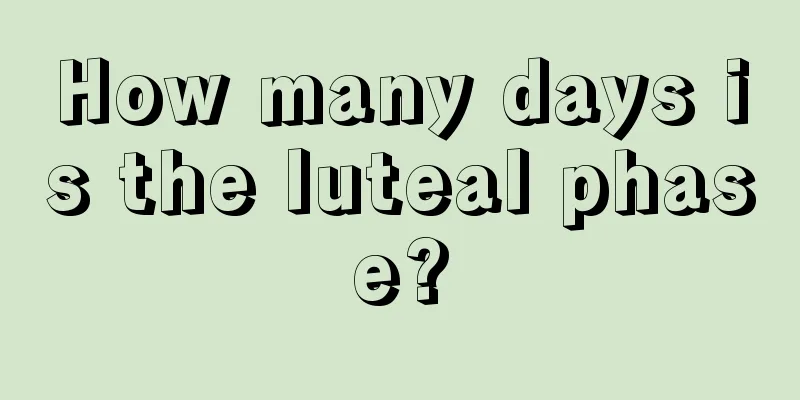 How many days is the luteal phase?