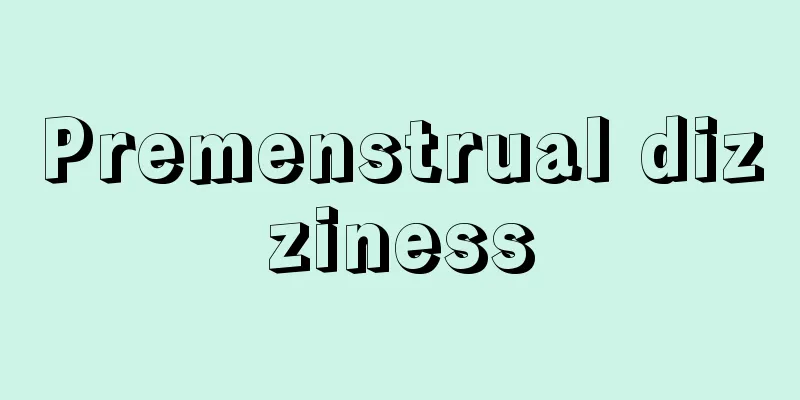 Premenstrual dizziness