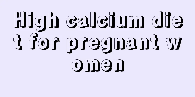 High calcium diet for pregnant women