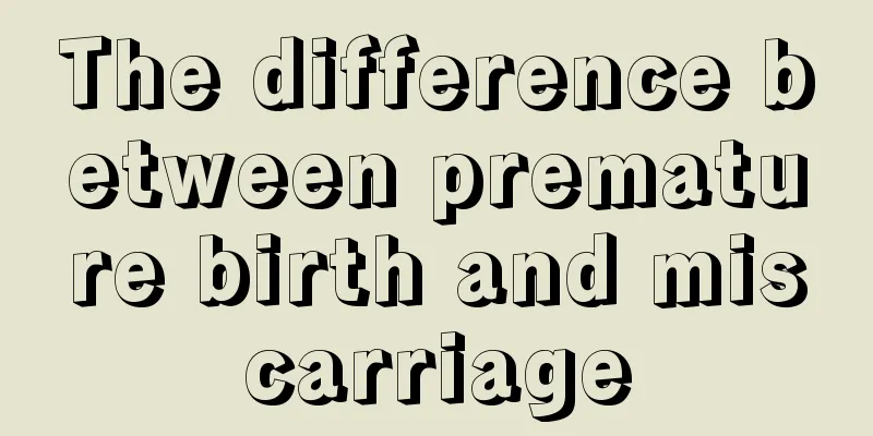 The difference between premature birth and miscarriage