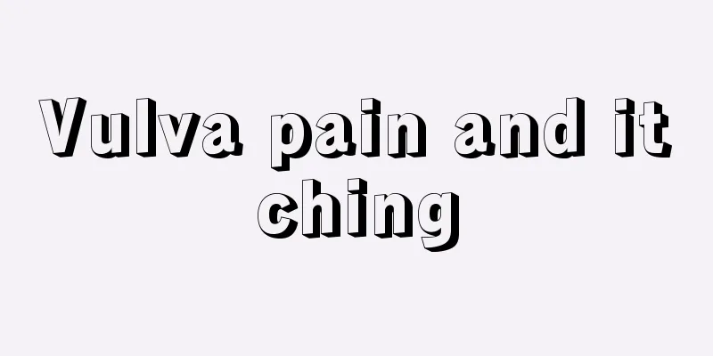 Vulva pain and itching