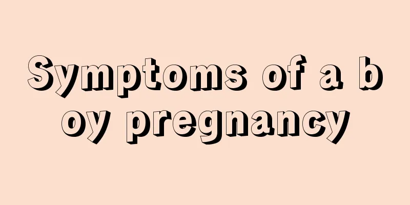 Symptoms of a boy pregnancy