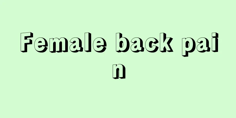 Female back pain