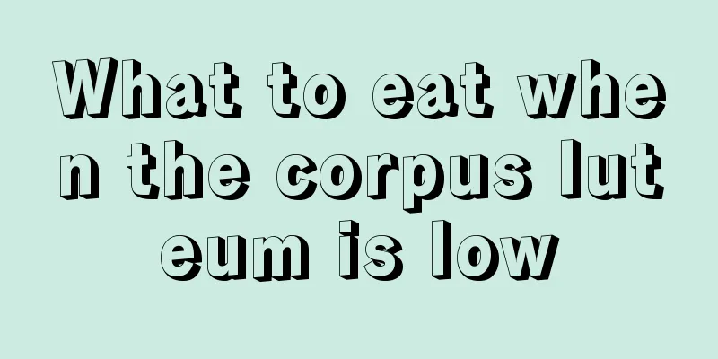 What to eat when the corpus luteum is low