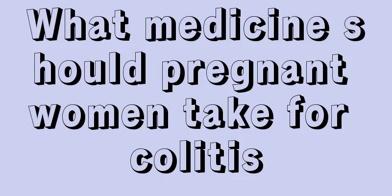 What medicine should pregnant women take for colitis