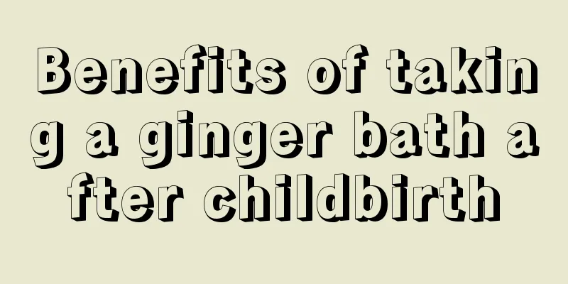 Benefits of taking a ginger bath after childbirth