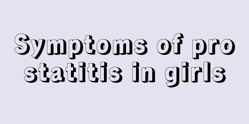 Symptoms of prostatitis in girls